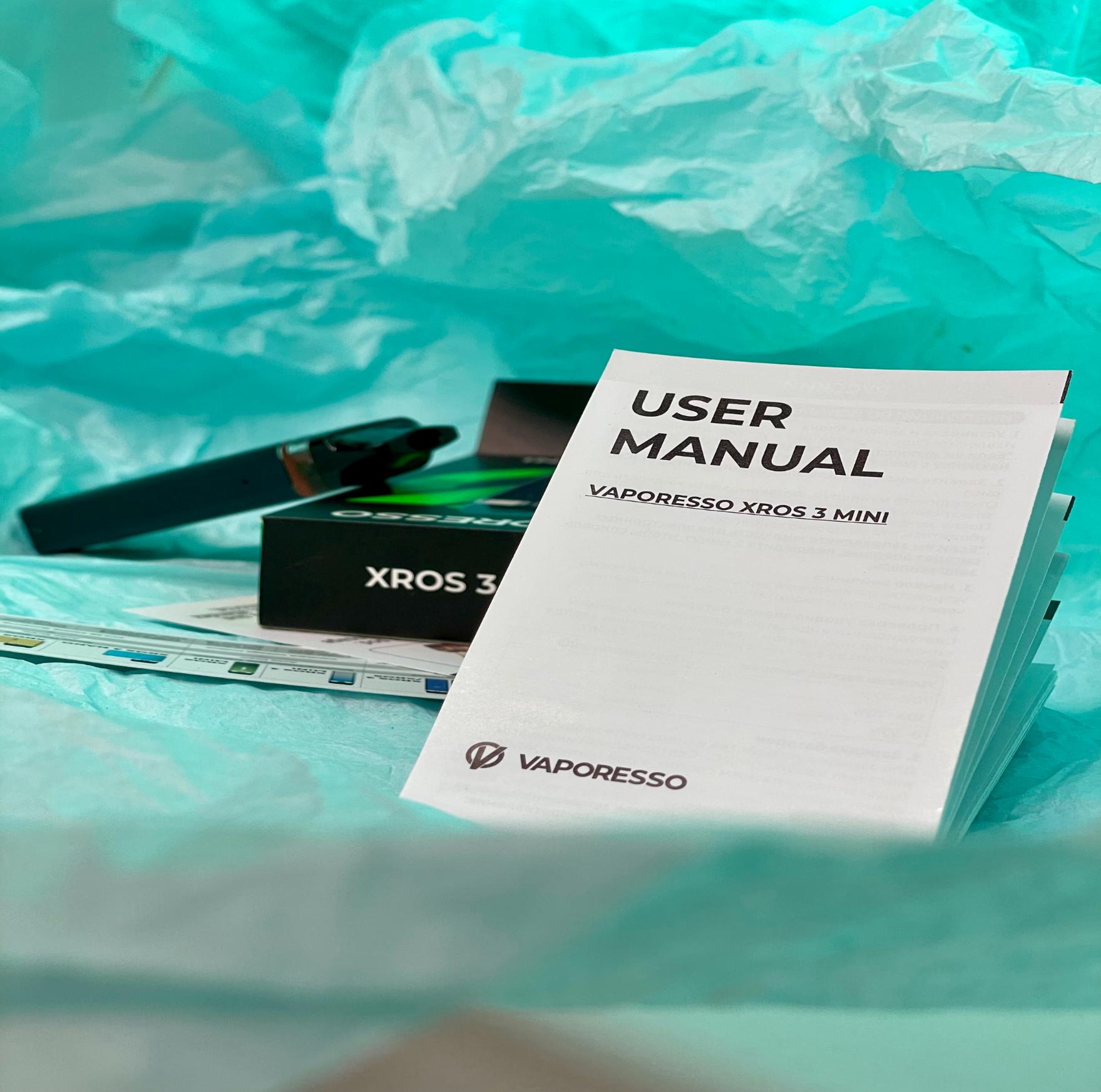 User Manual Xros 3 mini